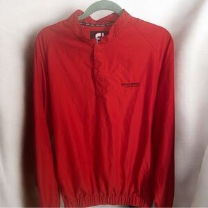 Red Firestone Country Club Footjoy Golf Jacket Men’s Size Medium